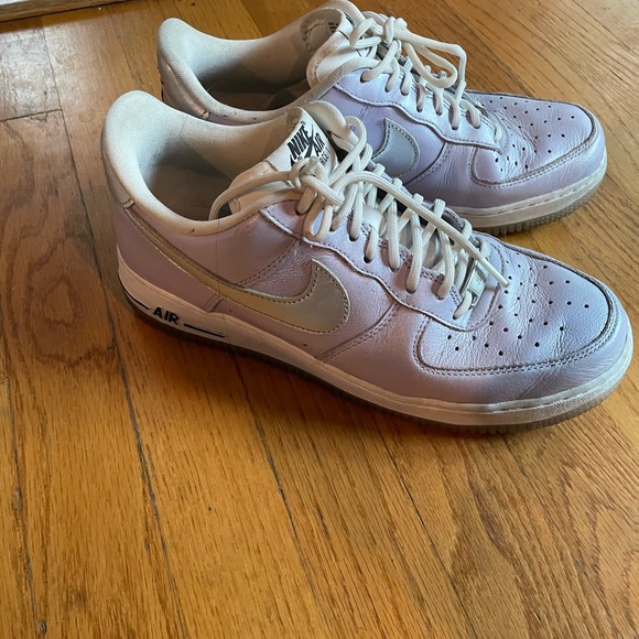 Sweet Lavender Nike Air Force Ones - size 9 - Picture 2 of 6